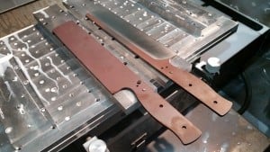 Titanium Sheet Knife Manufacturing